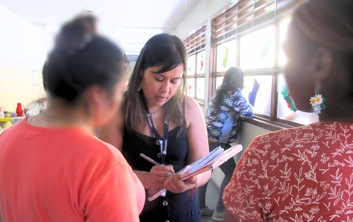 Valdivia: Defensa p&uacute;blica realiz&oacute; actividad recreativa y de derechos con mujeres internas en la c&aacute;rcel
