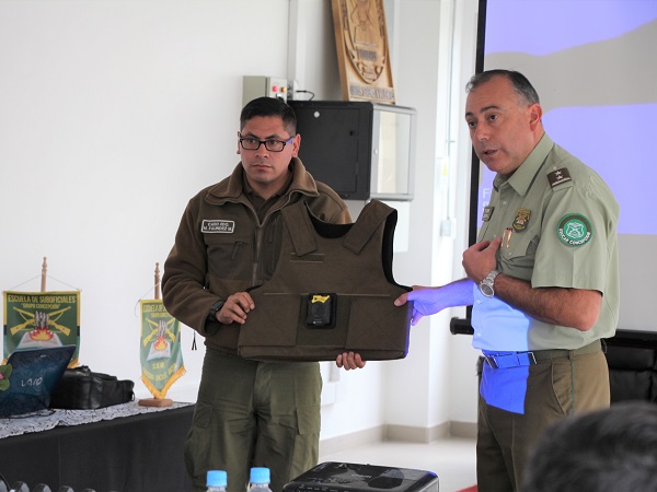 La presentación del nuevo sistema a la Defensoría y al Ministerio Público estuvo a cargo del teniente coronel Jorge Albistur Gómez.  