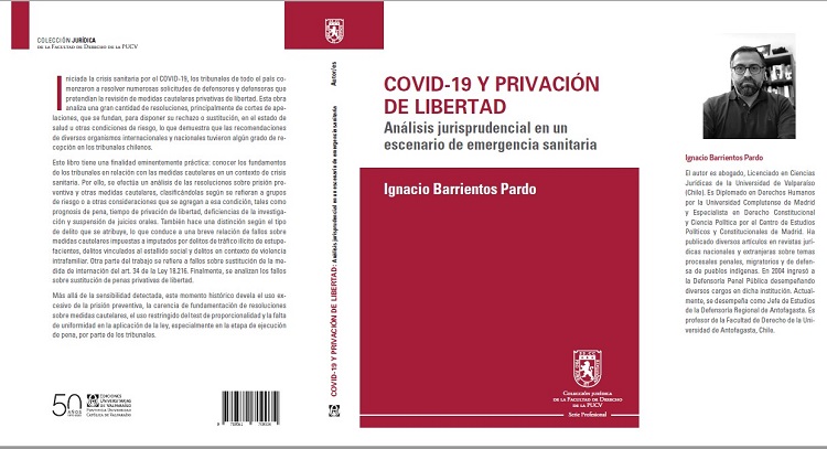 La portada del libro de Ignacio Barrientos, que resume el trabajo de la Defensoría durante la pandemia.