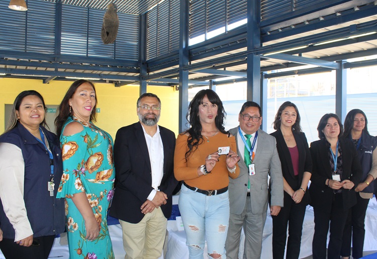 En una sencilla ceremonia se desarrolló el octavo cambio registral de una persona privada de libertad en Antofagasta.