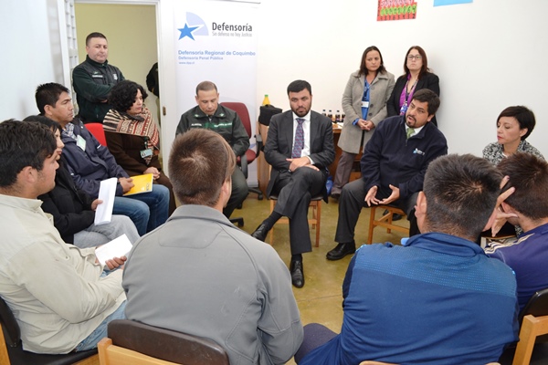 El Seremi de Justicia y el director regional de Gendarmería participaron en la cuenta pública participativa de la DPP de Coquimbo.