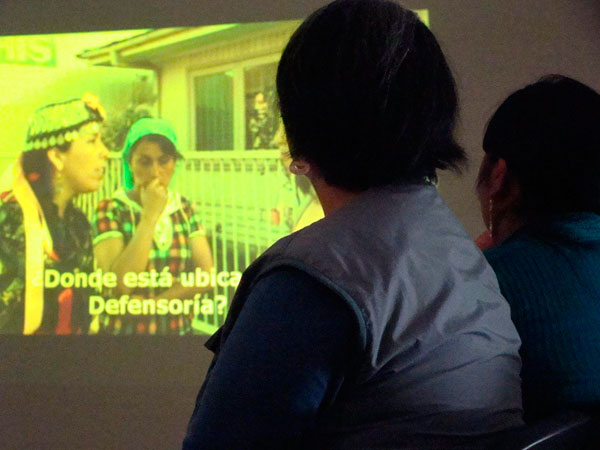 La charla en el Museo Mapuche de Cañete congregó a unos 20 dirigentes lafquenches de la zona.