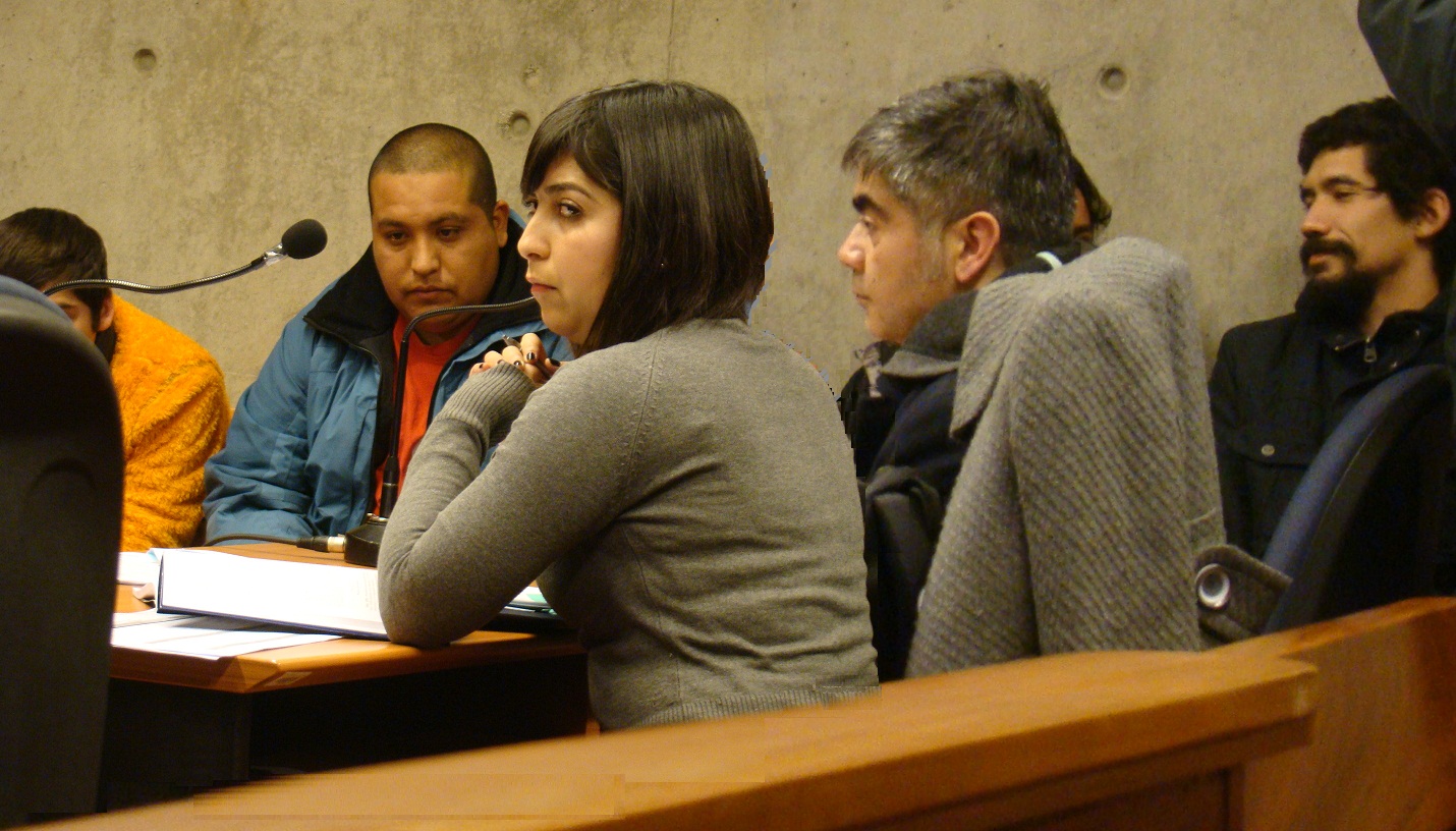 La defensora penal pública Marcela Orellana representó al periodista Carlos Tejos.