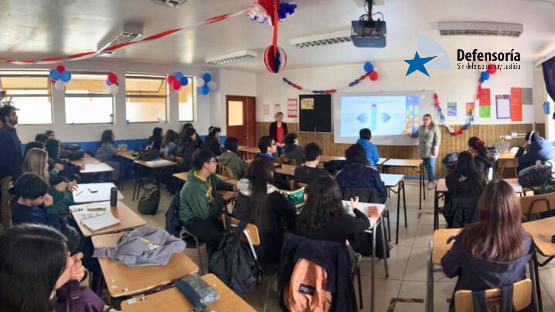 La Defensoría de Aysén seguirá realizando charlas a estudiantes de la región.