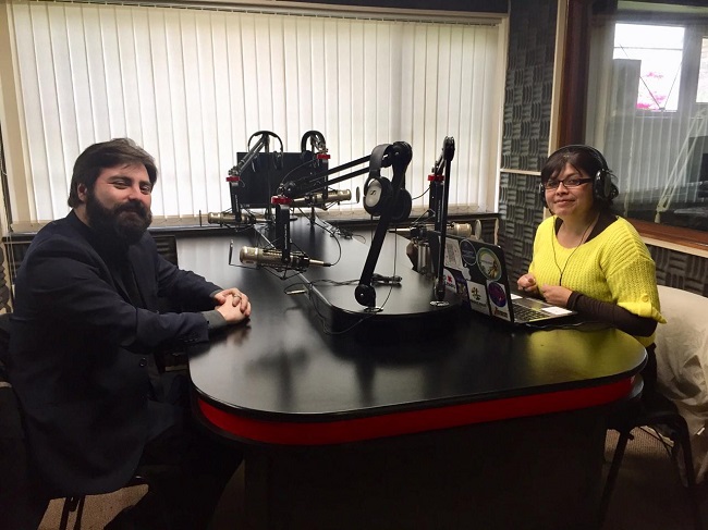El jefe de la Defensoría Penal Mapuche, Humberto Serri, fue invitado a Radio Esperanza por la periodista Silvia Paillán.