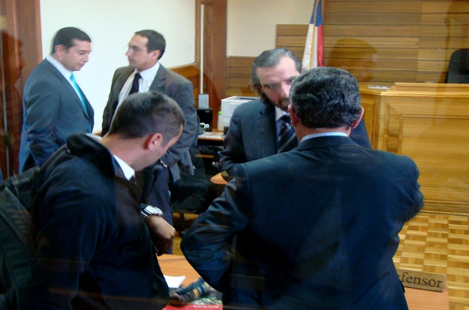 Fueron 11 las jornadas de juicio oral realizadas en Cañete. Jaime Pacheco y Juan Ignacio Lafontaine representaron a Emilio Berkhoff.