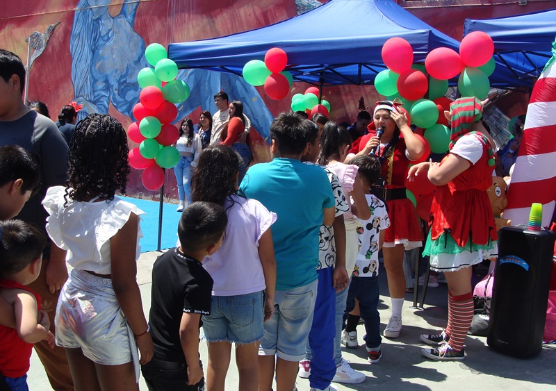Una inolvidable fiesta de Navidad vivieron los hijos e hijas de las mujeres que se encuentran en el CPF de Antofagasta.
