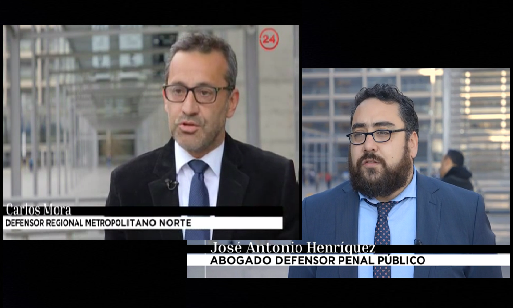 El Defensor Regional Carlos Mora Jano y el el defensor público licitado José Henríquez fueron entrevistados por Informe Especial 