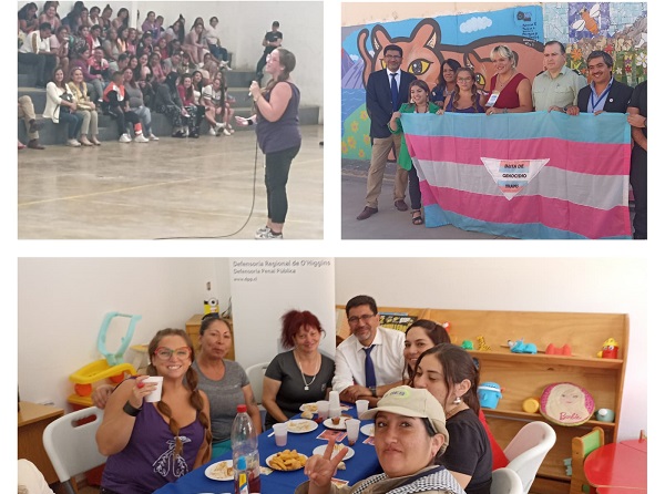 Desayuno, integración y muchas risas hubo en el acto de conmemoración del 'Día internacional de la mujer' en Rancagua.