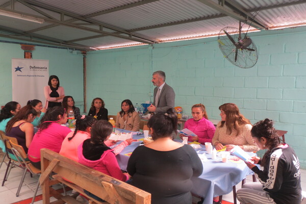Las once mujeres privadas de libertad en el CDP del valle del Huasco participaron activamente en la actvidad.