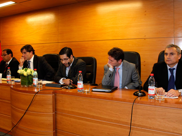 Georgy Schubert (derecha) durante su participación en el seminario internacional organizado por la Red Latinoamericana de Jueces.