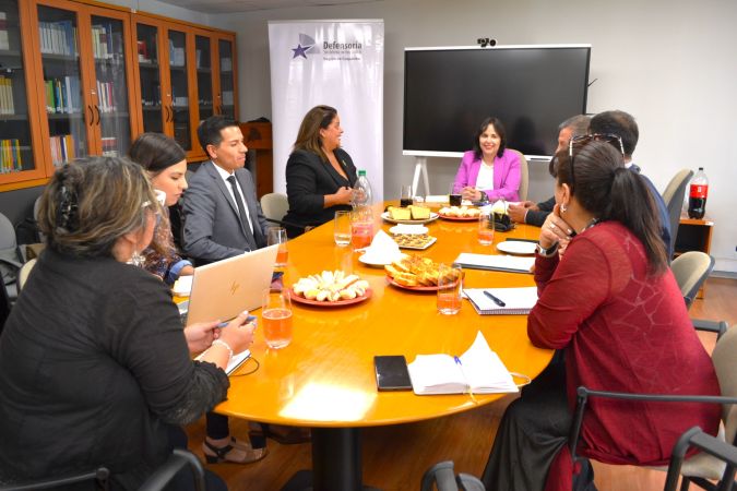 La reuni&oacute;n se efectu&oacute; en dependencias de la Defensor&iacute;a Regional de Coquimbo.