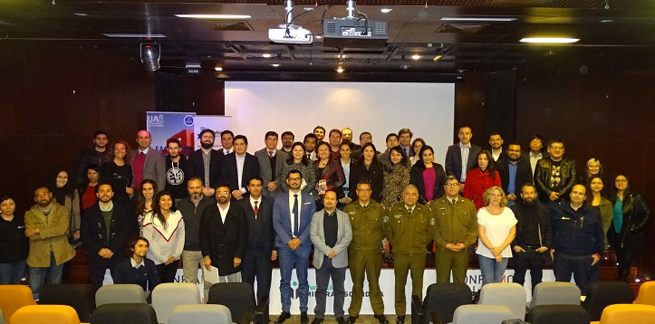 Los participantes en el seminario de derecho penal e interculturalidad realizado en Antofagasta.