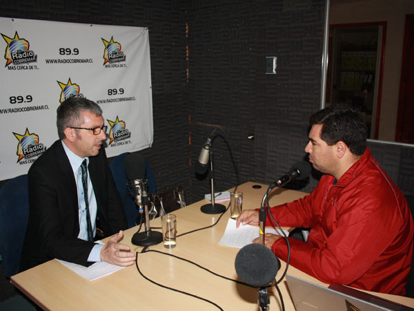 Durante la entrevista en radio CobreMar, Raúl Palma recordó su paso como defensor local en Chañaral y Diego de Almagro