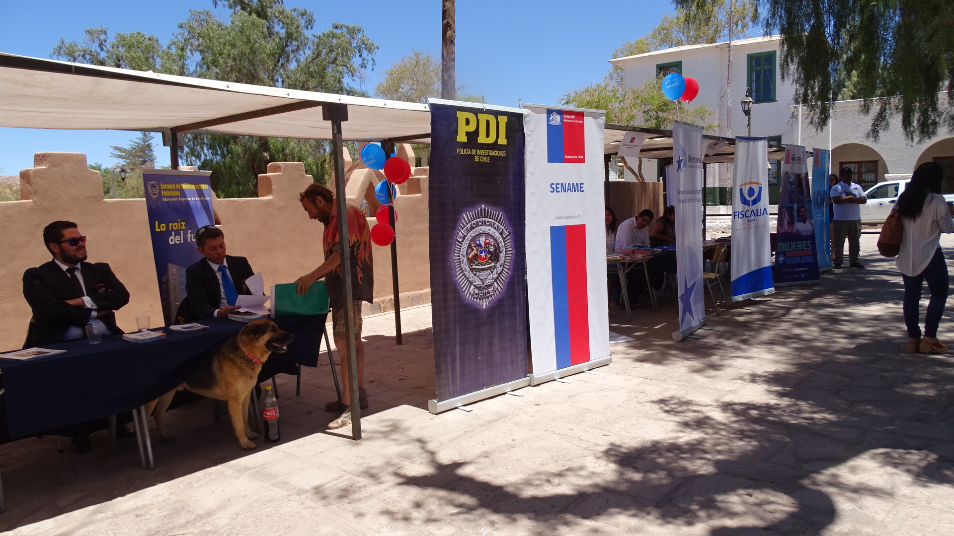 La exitosa plaza de justicia fue organizada por la Defensoría en San Pedro de Atacama.