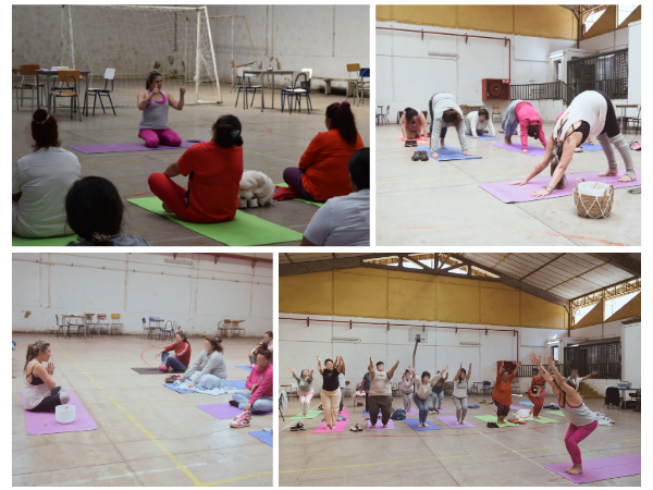 Las internas valoraron el espacio que se les dio para reflexionar y sobrellevar el encierro al interior del centro penitenciario de Talca.