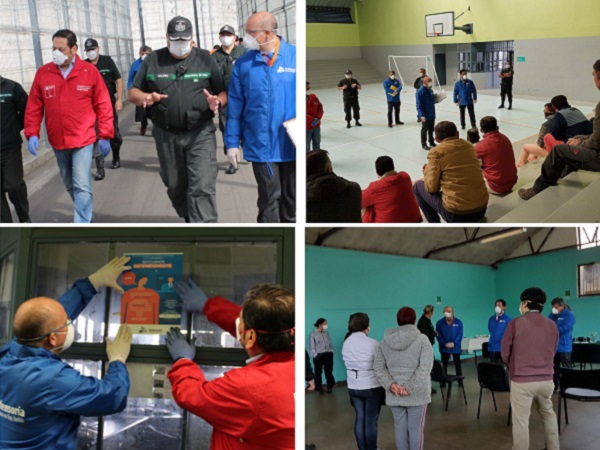 Las distintas actividades informativas realizadas por la Defensoria del Biobío a hombres y mujeres privados de libertad en Concepción. 