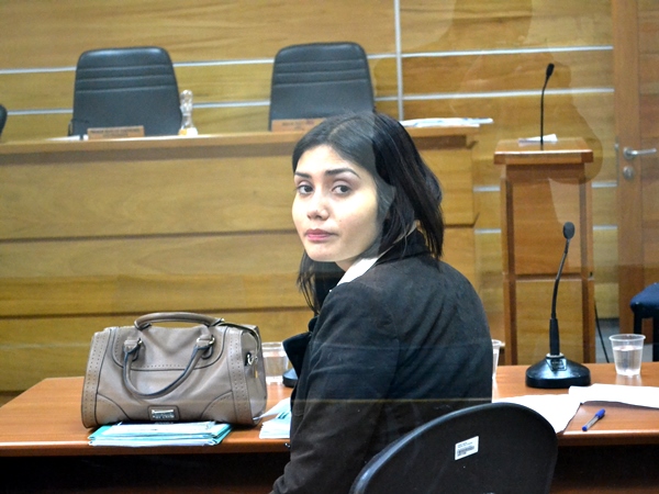 La defensora penal pública Carolina Arancibia representó al imputado en los dos juicios orales.
