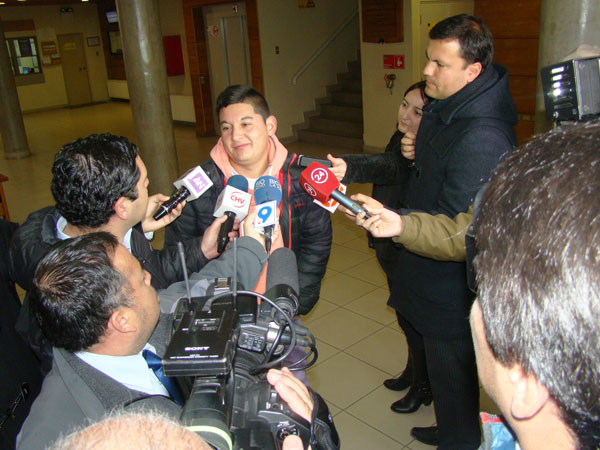 Tras ser sobreseído por inocencia, Marco Díaz contó su pesadilla a la prensa.