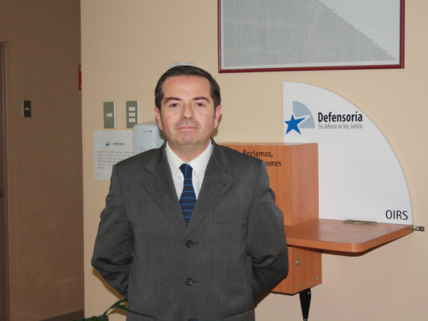 El abogado Eugenio Navarro Garrido, Defensor Regional (S) de Atacama.