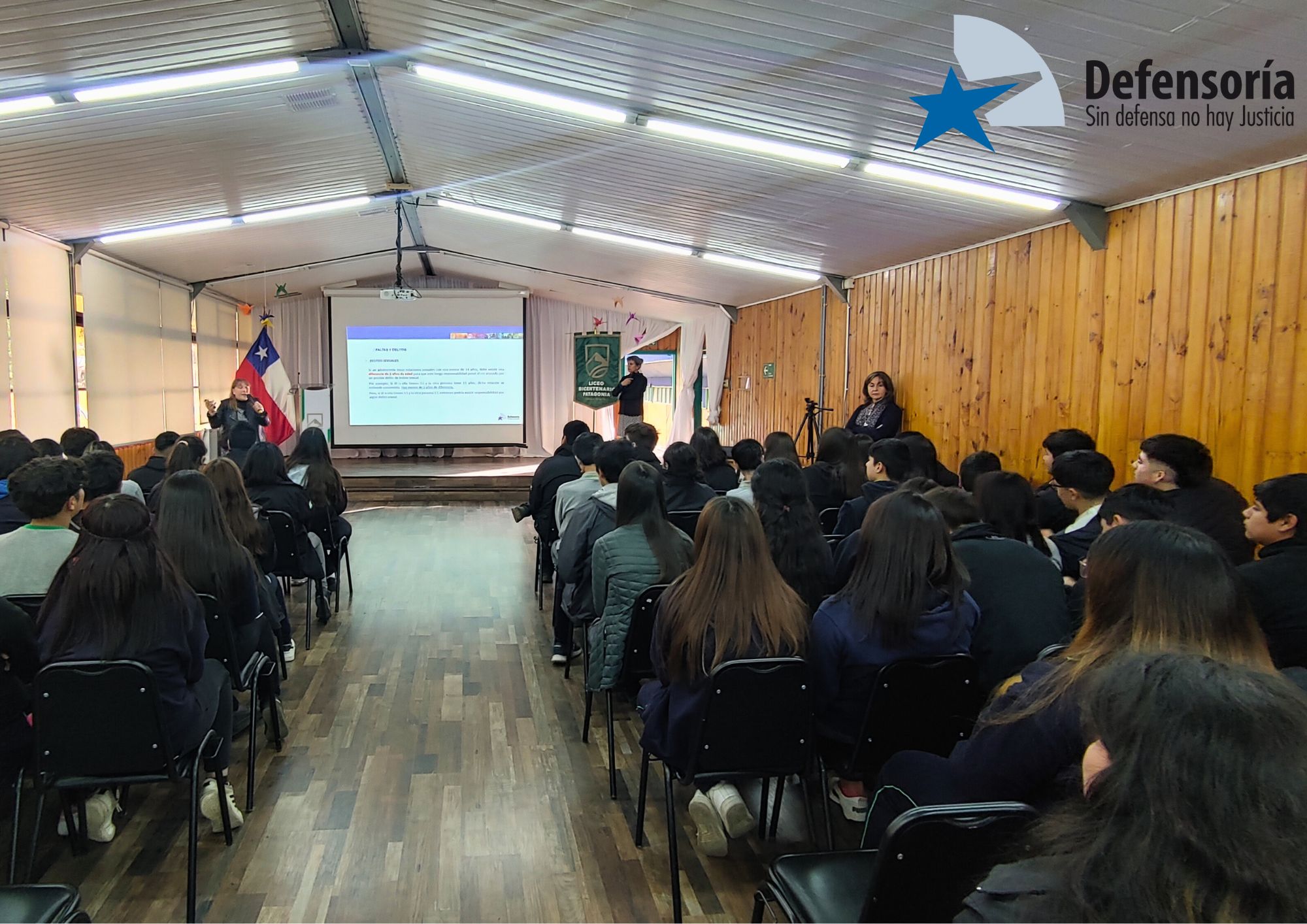 El Liceo Agrícola de la Patagonia es uno de los establecimientos de la región que desarrollará ciclos de charlas con la Defensoría Regional de Aysén.