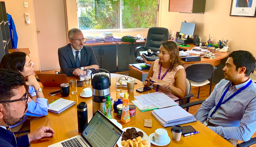 La reuni&oacute;n se llev&oacute; a cabo en las oficinas de Defensor&iacute;a Regional, en Copiap&oacute;.