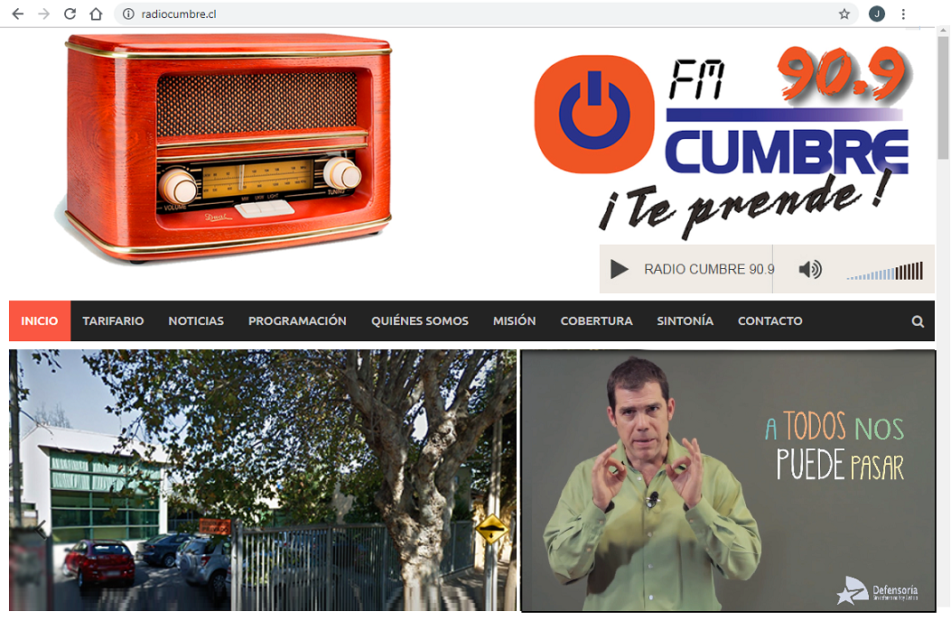 Radio "Cumbre" y Cumbre.cl difundieron los videos de la Defensoría sobre el sistema penal y los derechos de los imputados.