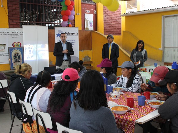 Funcionarios de Arica y Parinacota realizaron la charla sobre control preventivo de identidad y el "Proyecto Inocentes".