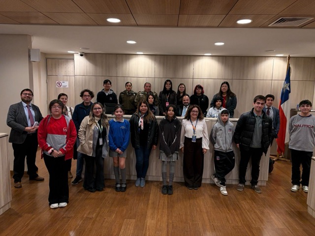 El defensor Mario Rocha integr&oacute; la simulaci&oacute;n conjunta con los dem&aacute;s intervinientes del sistema, en Osorno. 