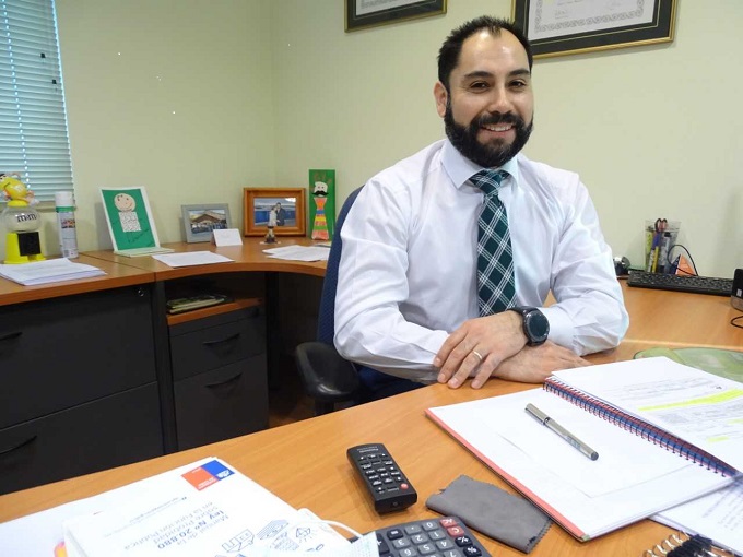 Claudio Miranda Mansilla, director administrativo regional de la Defensoría en Magallanes