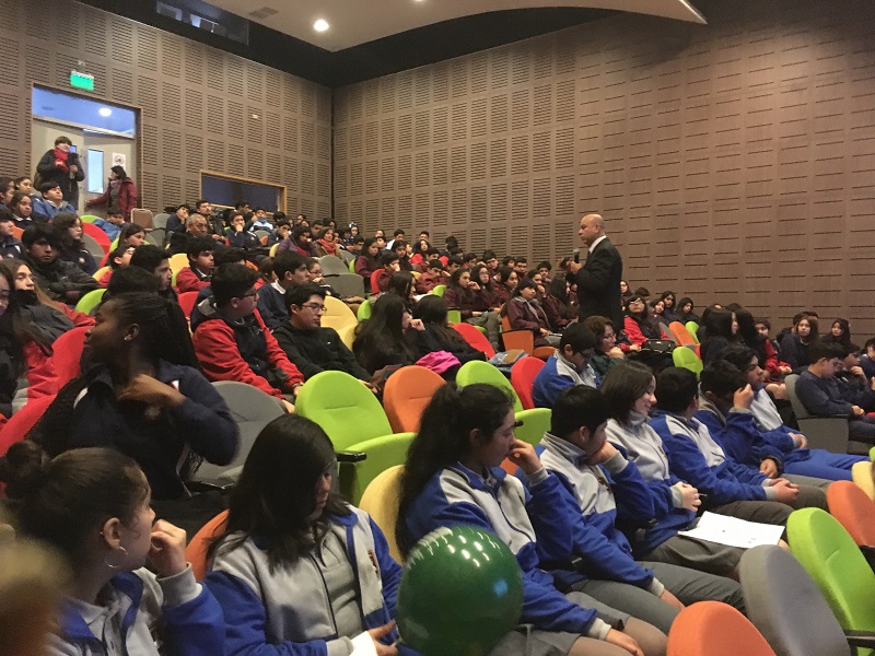 En el encuentro participaron alrededor de 200 estudiantes de La Unión, Río Bueno, Lago Ranco, Frutrono, Paillaco y San Pablo.