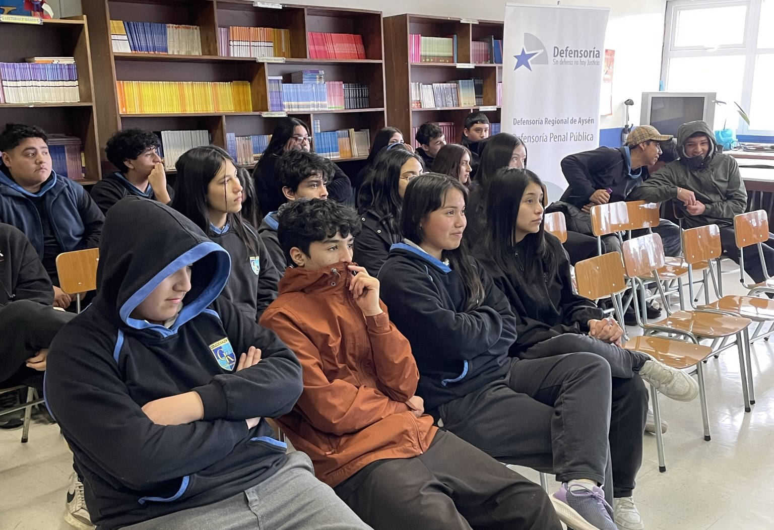 Los estudiantes participaron de esta iniciativa para aproximarse al sistema penal y a la Ley de Responsabilidad Penal Adolescente (LRPA).