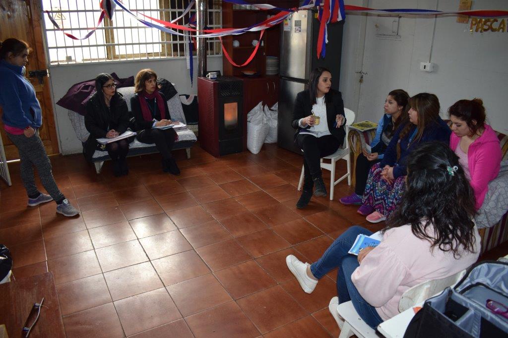 La actividad permitió detectar las necesidades de las mujeres que cumplen condena en la región.