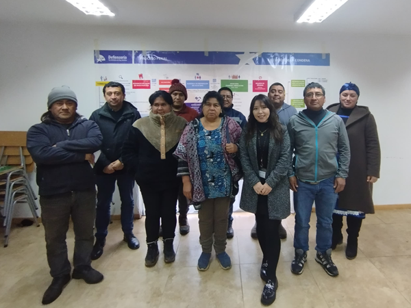 El encuentro, que se extendió por cerca de dos horas, se realizó en la sede de la comunidad Epullán Huape, en el sector Antiquina.
