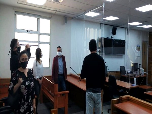 La delegación de la Defensoría Regional de Tarapacá en las salas reacondicionadas del tribunal oral iquiqueño..