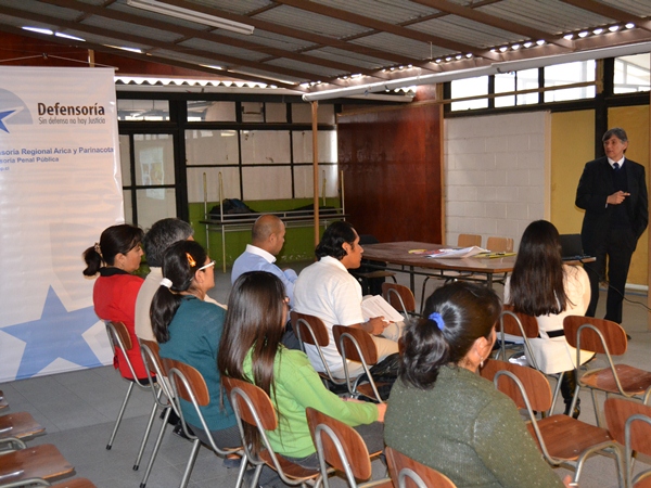 La cuenta participativa permitió el contacto directo de los defensores con dirigentes vecinales de Arica.