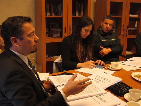 El control de identidad preventivo fue uno de los temas abordados por el Defensor Regional, Claudio Pérez.