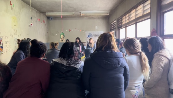 Mujeres privadas de libertad en el módulo femenino del CCP Alto Bonito, en Puerto Montt.