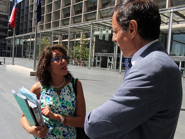 Solange Navarro se entrevista con Humberto Sánchez, encargado jurídico del "Proyecto Inocentes".