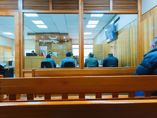 La audiencia de deliberación en el Tribunal Ooral en lo Penal de La Serena.