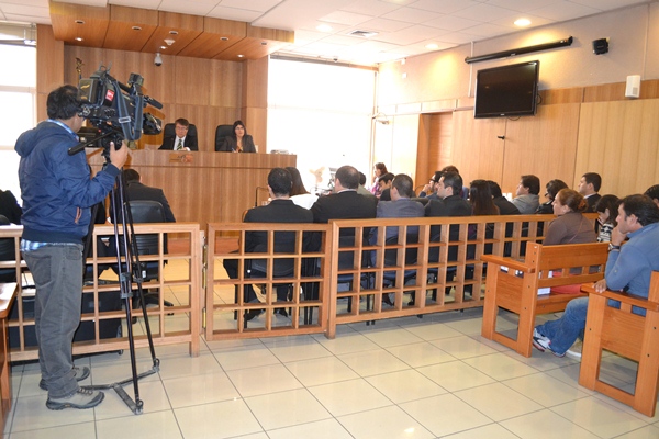 Pasadas las 9 horas se inició el juicio oral contra los detectives que pertenecieron a la Bicrim de Vicuña.