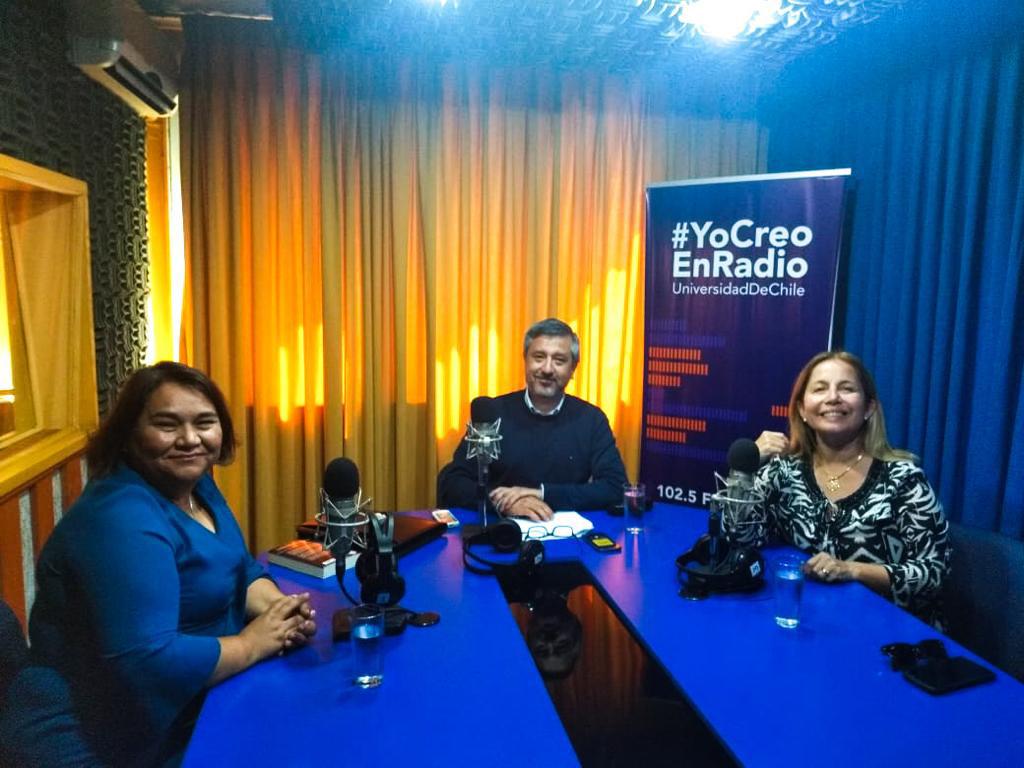 Ximena Slva y Solange Huerta fueron las invitadas a programa radial sobre derecho a defensa