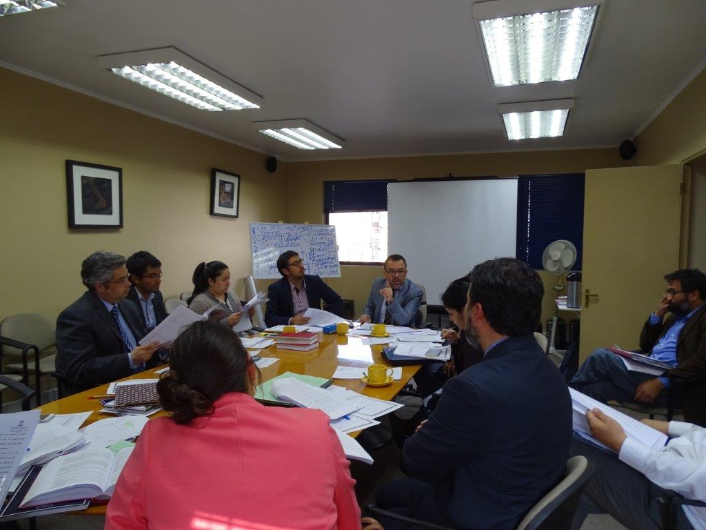 Los defensores públicos de Antofagasta participaron en el taller de elaboración de recursos.