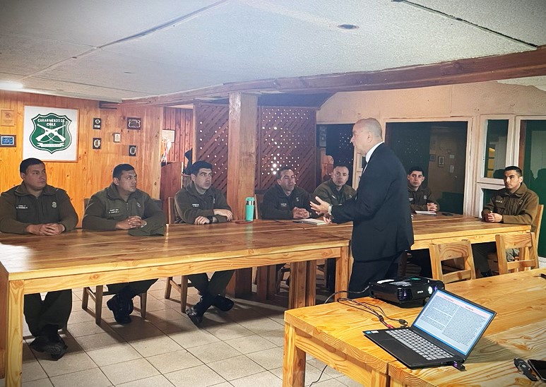 Participaron carabineros de las unidades de Antilhue, Panguipulli, Choshuenco, Máfil y Pirihueico.