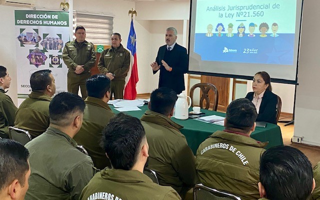 El Defensor Regional explicó que “en esta ocasión realizaremos un análisis de la jurisprudencia de esta ley, vigente desde abril del año pasado".