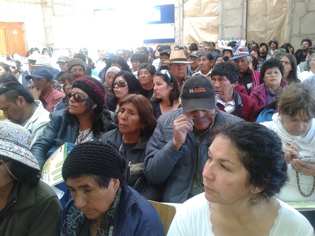 los dirigentes de las comunidades indígenas de San Pedro se dieron cita en Rio Grande