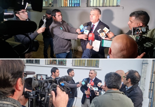 El Defensor Regional, Marco Montero, y el defensor público Sergio Muñoz asumieron la representación de dos imputados en la causa 'cuentas corrientes'.