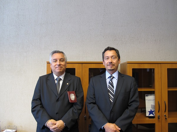 Durante el encuentro, Gallardo y Pérez valoraron la importancia de la mutua colaboración institucional.