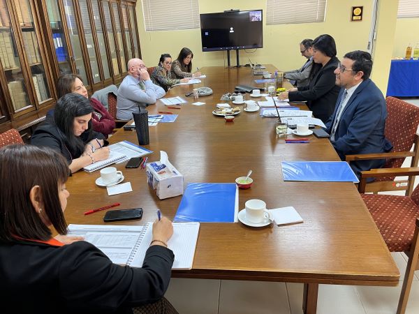 En la biblioteca de la Corte de Apelaciones de Temuco se realizó la sesión de apertura de la comisión