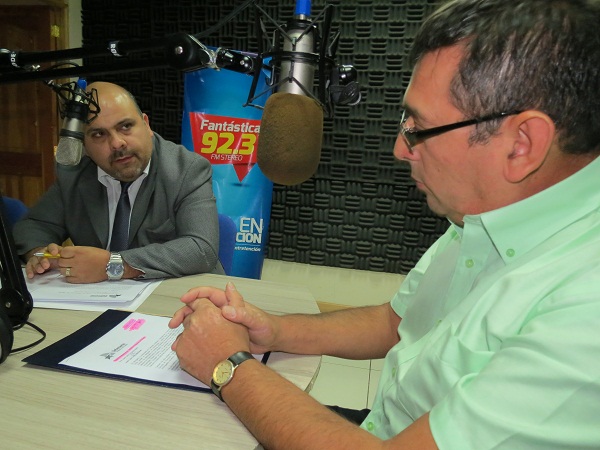 El Defensor Regional del Maule, José Luis Craig, explicó los derechos de los imputados en Radio Fantástica de Talca.